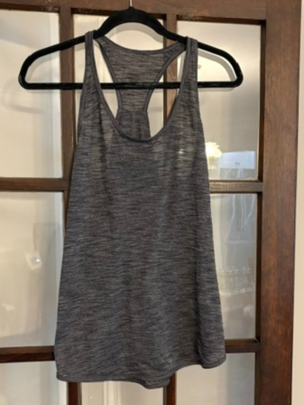 Lululemon Heather Gray Tank, Size 4